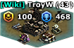 Player Base Icon Showing Honor Total