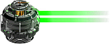 Viral Beam From a Level 5 Viral Turret