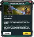 Game Update: Apr 24, 2013 Vanguard Added