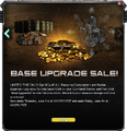 Base Upgrade Sale Jun 02, 2016 - Jun 04, 2016