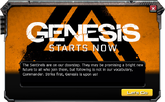 Genesis Event Message 4