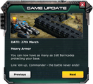 Game Update: Mar 27, 2013 Barricade Limit Increased