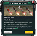 Game Update : June 04, 2014 Increased Health