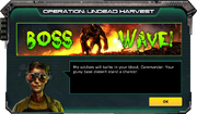 Boss Wave Message