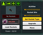 Rocket Silo Empty of Achilles