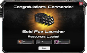 Prize Draw Award Solid Fuel Launcher