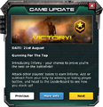 Game Update : Aug 21, 2013 Introduction