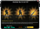 Zombie Survival Kit! Oct 2016