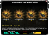 Sandstorm War Paint Pack! June 2016