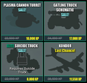 Sale Items for Operation: Desert Recon